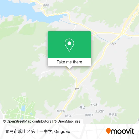 青岛市崂山区第十一中学 map