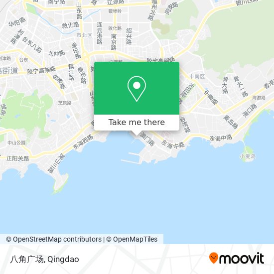 八角广场 map