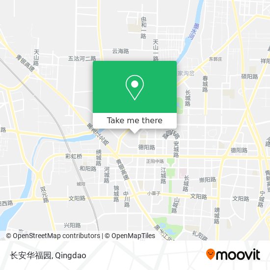长安华福园 map
