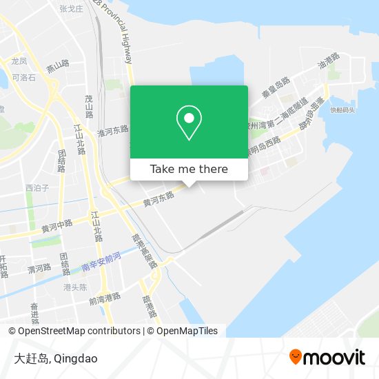 大赶岛 map