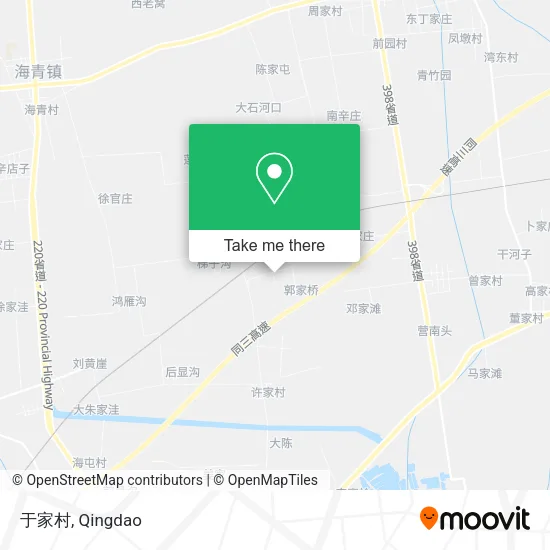 于家村 map