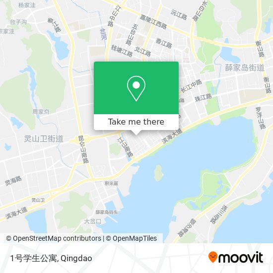 1号学生公寓 map