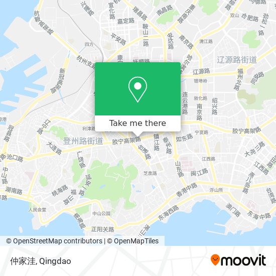 仲家洼 map