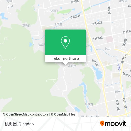 桃树园 map