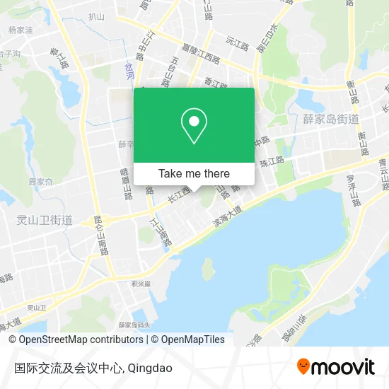 国际交流及会议中心 map