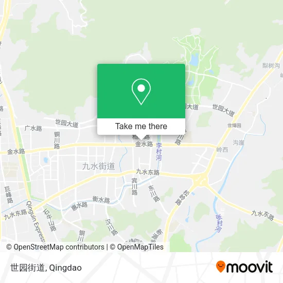 世园街道 map