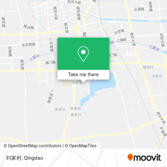 刘家村 map