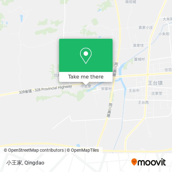 小王家 map