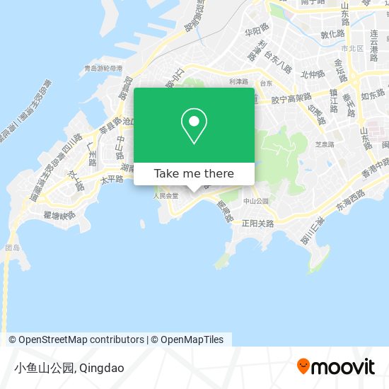 小鱼山公园 map