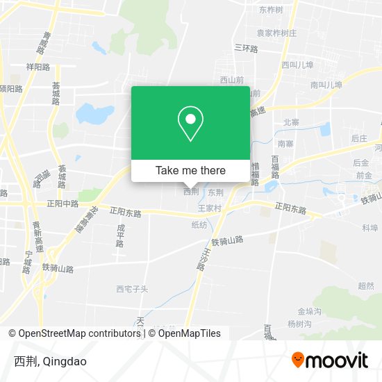 西荆 map