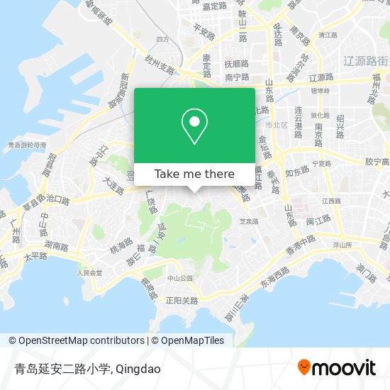 青岛延安二路小学 map