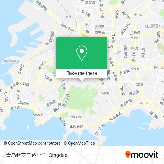 青岛延安二路小学 map