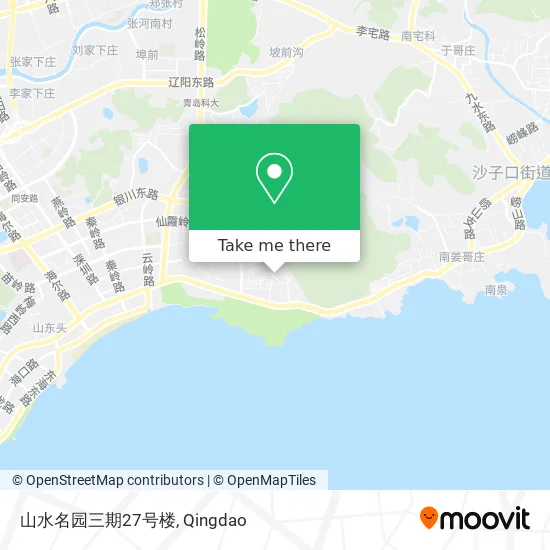 山水名园三期27号楼 map