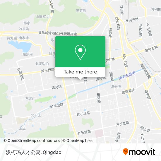 澳柯玛人才公寓 map