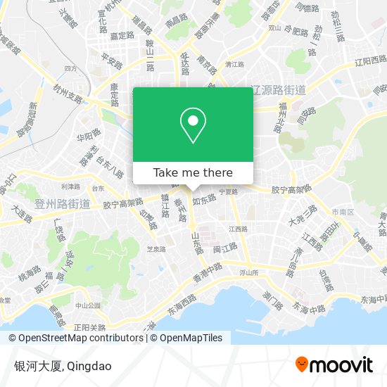 银河大厦 map