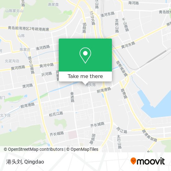 港头刘 map