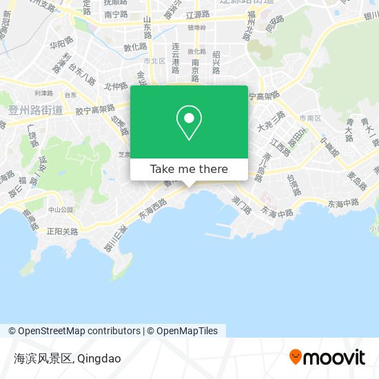 海滨风景区 map