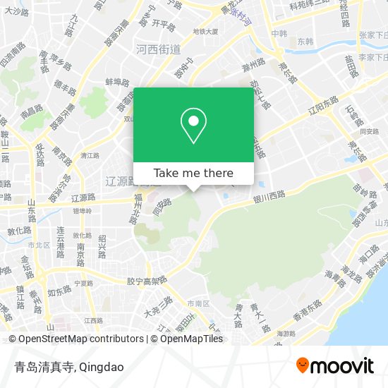 青岛清真寺 map