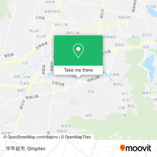 华琴超市 map