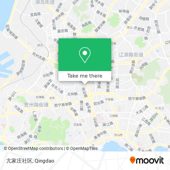 亢家庄社区 map