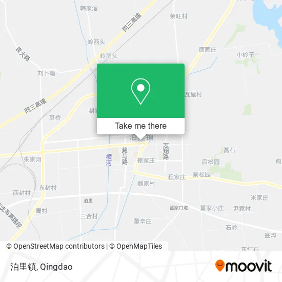 泊里镇 map