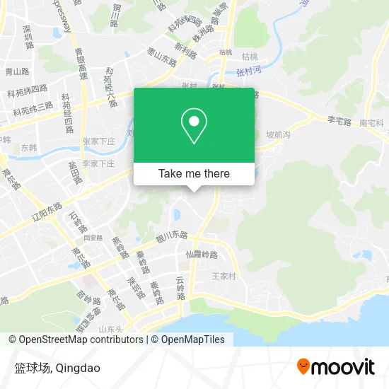 篮球场 map