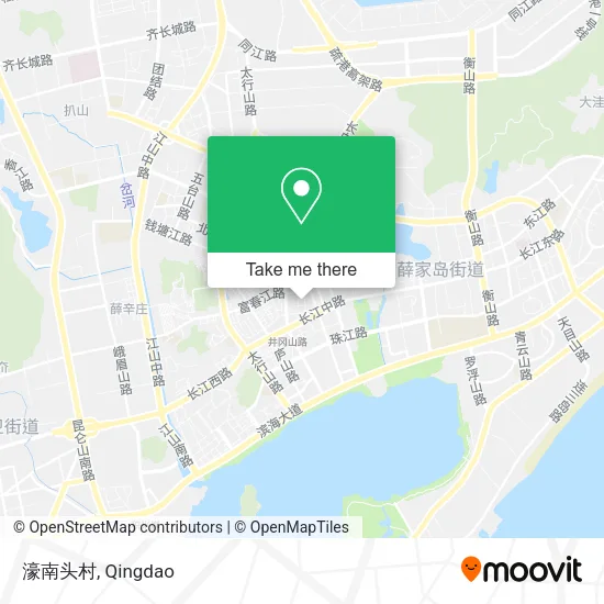濠南头村 map