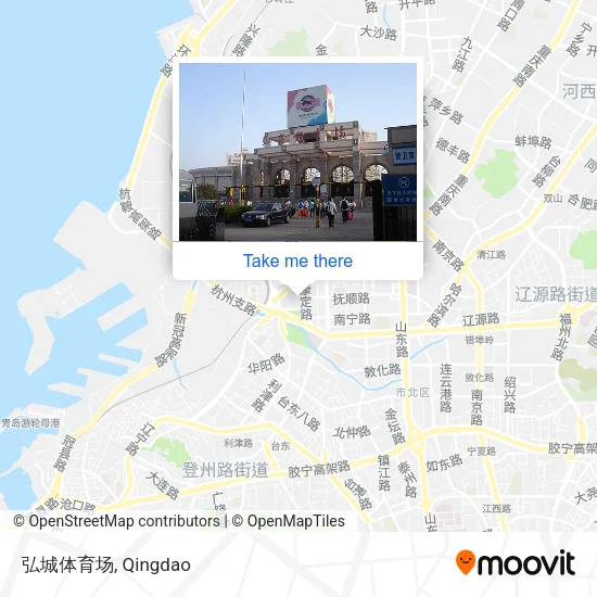 弘城体育场 map
