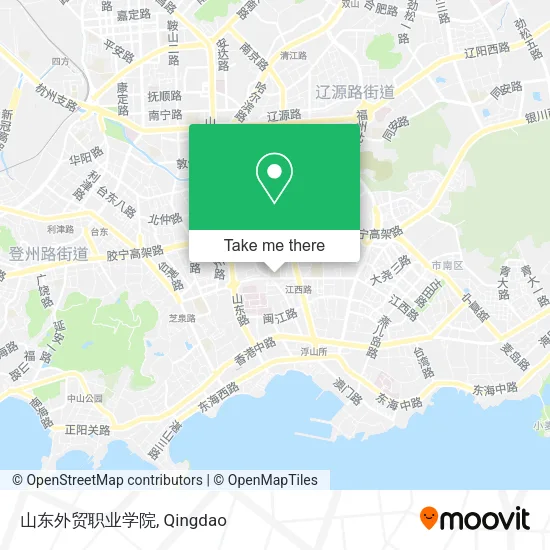 山东外贸职业学院 map