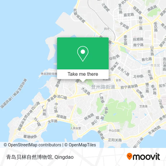 青岛贝林自然博物馆 map