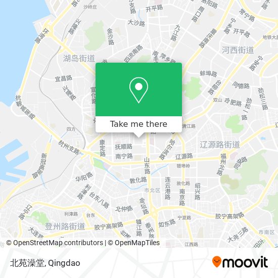 北苑澡堂 map