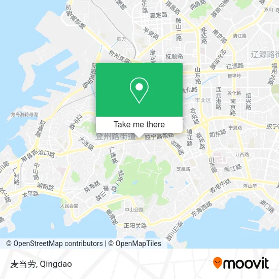 麦当劳 map