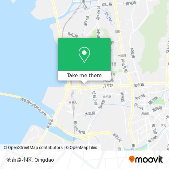 沧台路小区 map