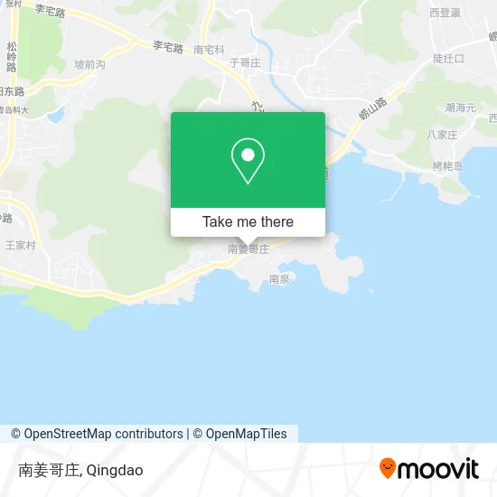 南姜哥庄 map