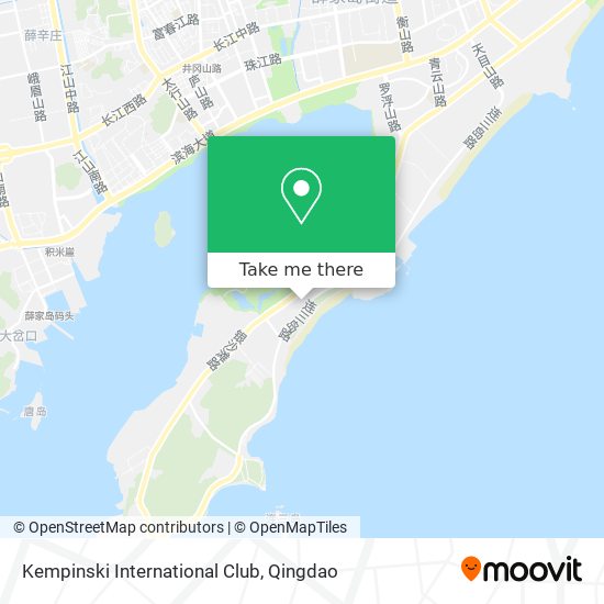 Kempinski International Club map