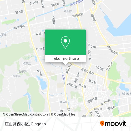 江山路西小区 map