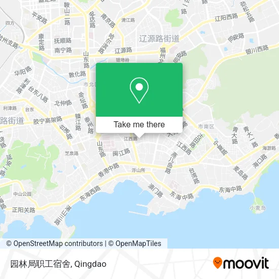 园林局职工宿舍 map