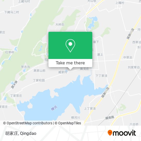 胡家庄 map