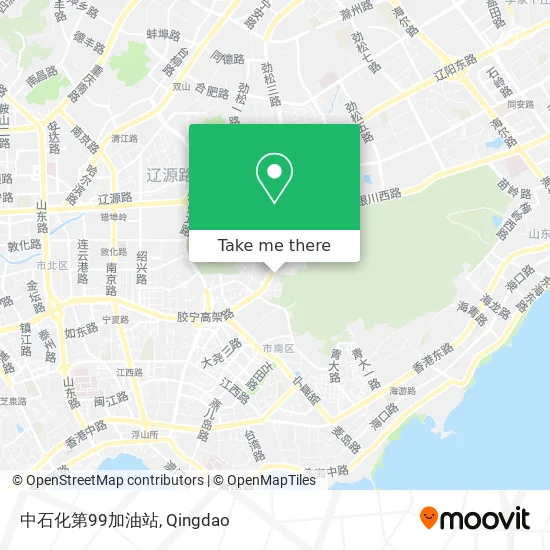 中石化第99加油站 map