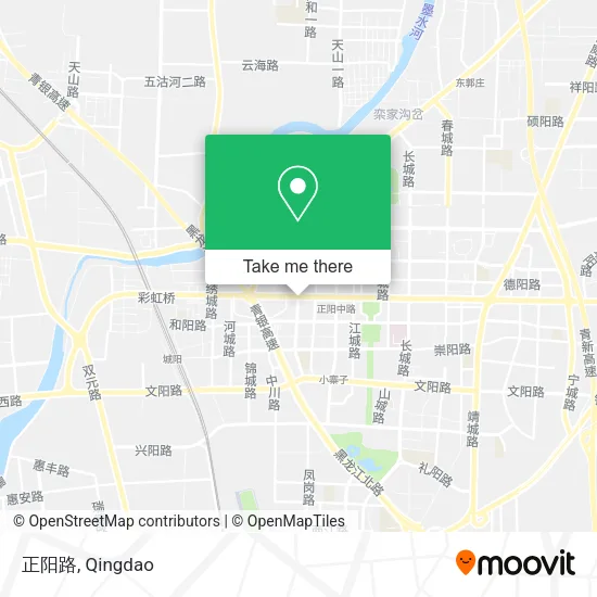 正阳路 map