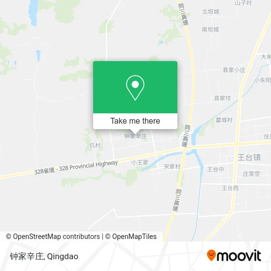 钟家辛庄 map