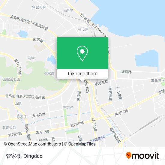 管家楼 map