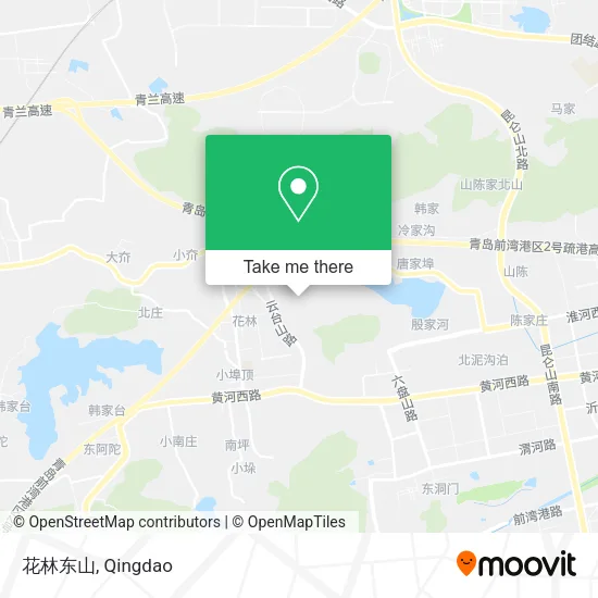 花林东山 map