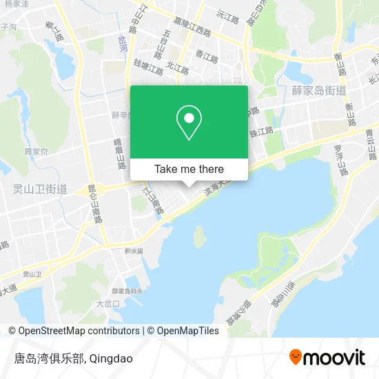 唐岛湾俱乐部 map