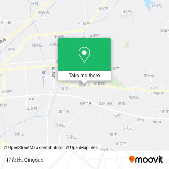 程家庄 map
