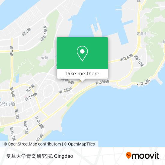 复旦大学青岛研究院 map