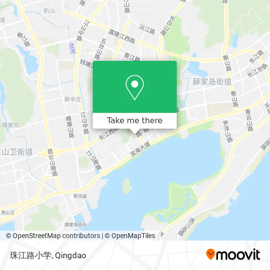 珠江路小学 map