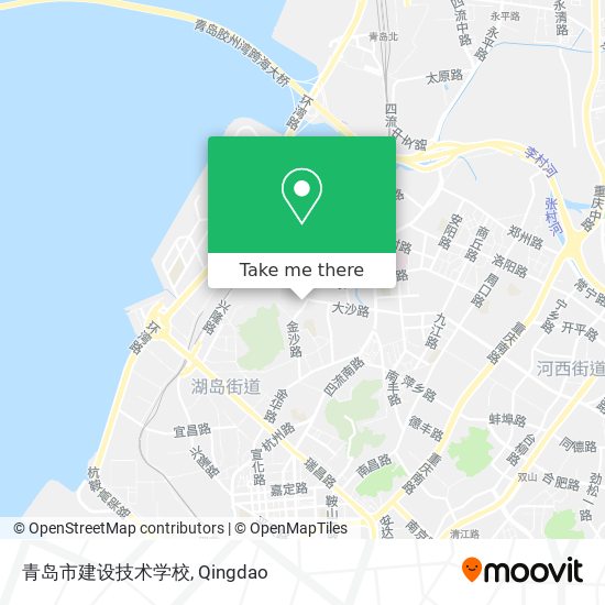 青岛市建设技术学校 map