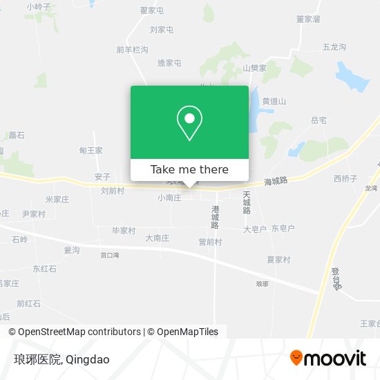 琅琊医院 map