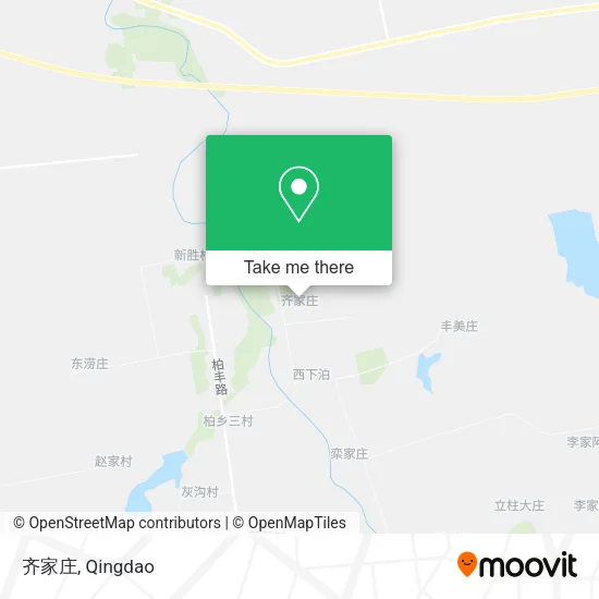 齐家庄 map